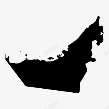阿联酋国家图标图标