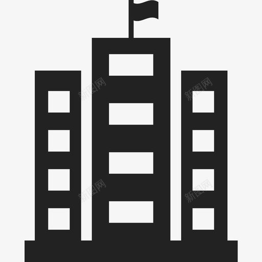 国家大厦政府图标svg_新图网 https://ixintu.com 国家大厦 政府