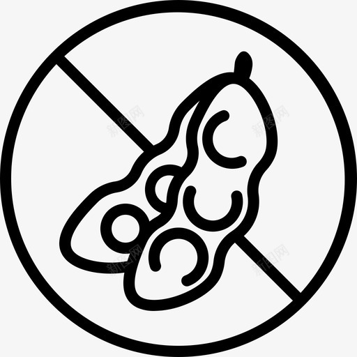 大豆过敏原过敏食品图标svg_新图网 https://ixintu.com 大豆过敏原 豆科 过敏 食品 食品过敏原概述
