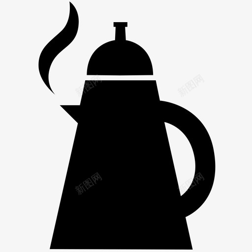 咖啡壶咖啡机滴咖啡图标svg_新图网 https://ixintu.com 咖啡壶 咖啡机 水壶 涂鸦咖啡馆 滴咖啡 过滤咖啡