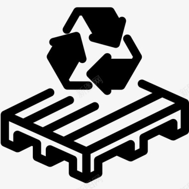 回收托盘仓库木材图标图标