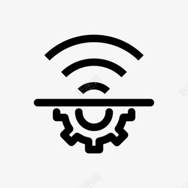 wifi设置固定装置安装图标图标