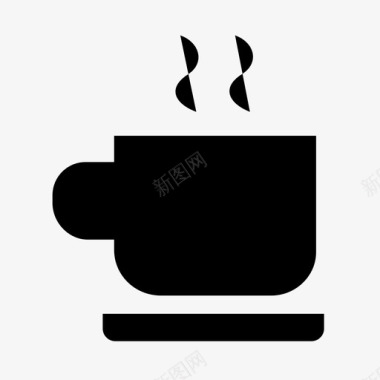 咖啡饮料餐厅图标图标