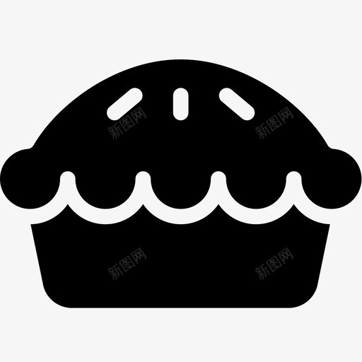 派甜点吃图标svg_新图网 https://ixintu.com 吃 派 甜点 甜食 野餐 面包店铭文 食物