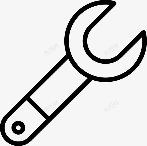 wrenchsvg_新图网 https://ixintu.com wrench