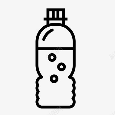 水瓶饮料饮用水图标图标