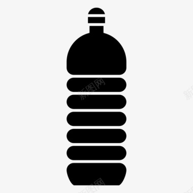 水瓶饮料新鲜图标图标