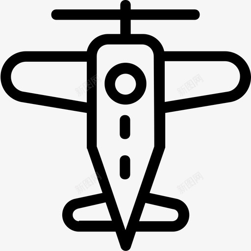飞机汽车平滑线图标svg_新图网 https://ixintu.com 汽车平滑线图标 飞机