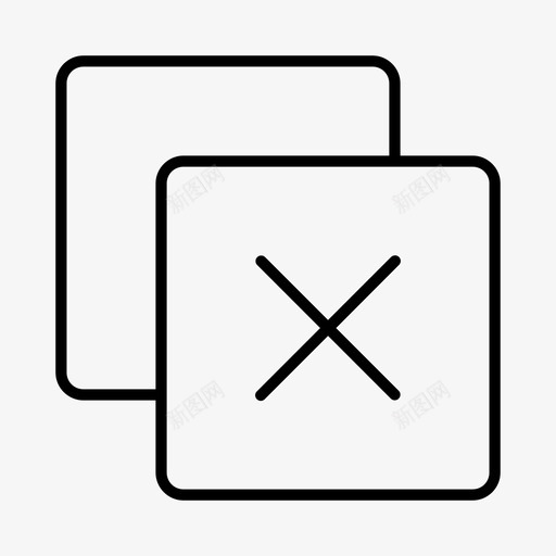 删除关闭错误图标svg_新图网 https://ixintu.com 关闭 删除 拒绝 错误
