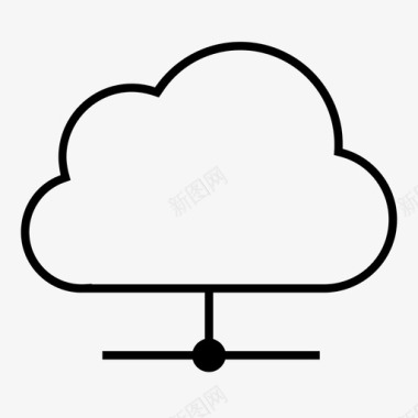 云系统云存储图标图标