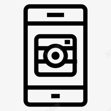 手机相机iphone图标图标