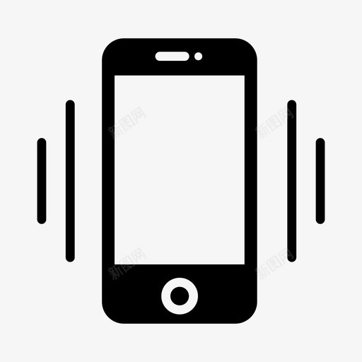 智能手机铃声来电手机图标svg_新图网 https://ixintu.com 手机 手机振动 手机铃声 智能手机铃声 来电