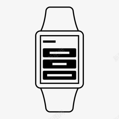 applewatch菜单操作按钮图标图标