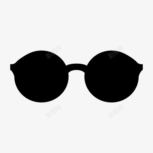 太阳镜眼镜配件和衣服图标svg_新图网 https://ixintu.com 太阳镜 眼镜 配件和衣服