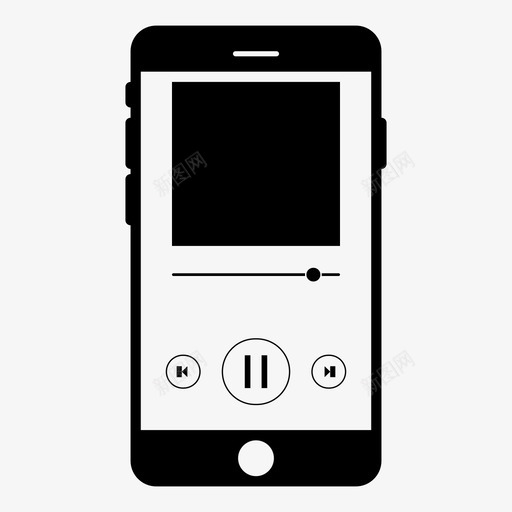 音乐应用程序itunesspotify图标svg_新图网 https://ixintu.com itunes spotify 流媒体 移动线框 音乐应用程序