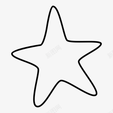 星星海星图标图标