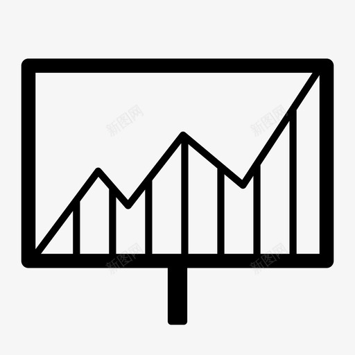 图表分析增长图标svg_新图网 https://ixintu.com 分析 图表 增长 统计 预测