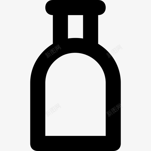 奶瓶饮料白酒图标svg_新图网 https://ixintu.com 奶瓶 水瓶 白酒 食品平滑线图标 饮料