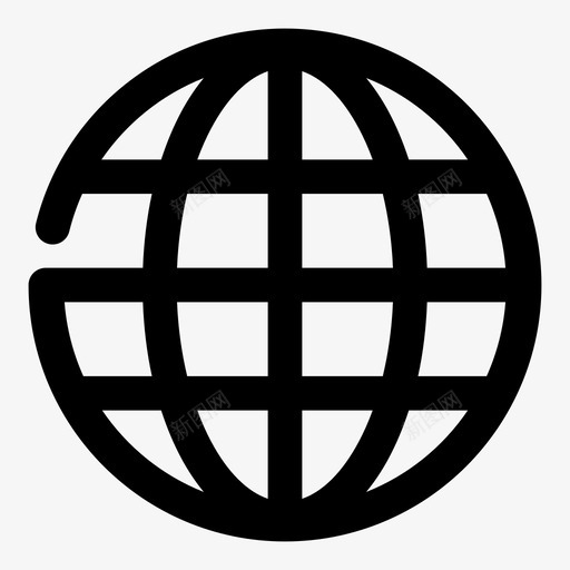 地球地球网格世界图标svg_新图网 https://ixintu.com 世界 地球 地球网格 经济差距