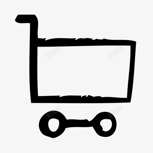 购物车购买销售图标svg_新图网 https://ixintu.com 商店 草图 购买 购物 购物车 超市 销售