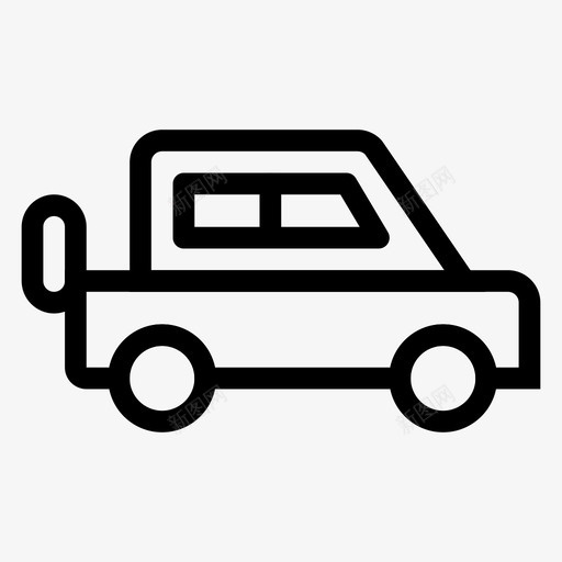 吉普车汽车运输图标svg_新图网 https://ixintu.com 吉普车 旅行 汽车 车辆 运输 运输线图标