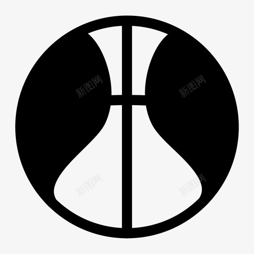 篮球黑篮球运动图标svg_新图网 https://ixintu.com 篮球 运动 黑篮球