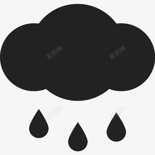 雨量蓝svg_新图网 https://ixintu.com 雨量蓝