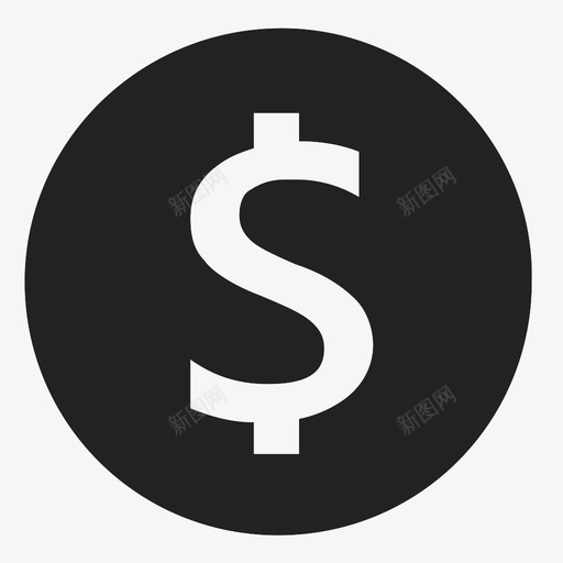 dollarsvg_新图网 https://ixintu.com dollar