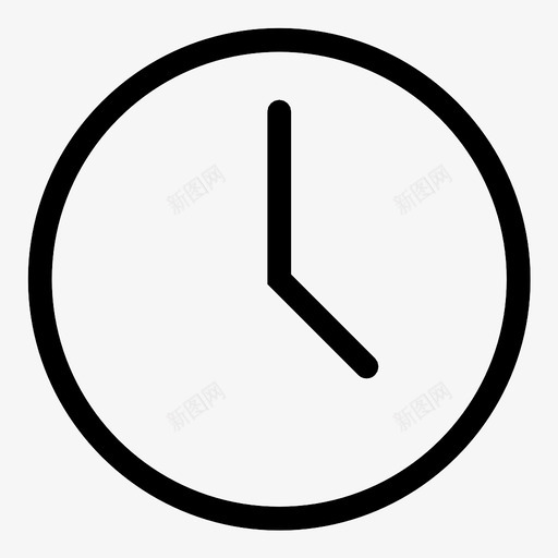 时钟闹钟时间图标svg_新图网 https://ixintu.com 时钟 时间 时间管理 闹钟