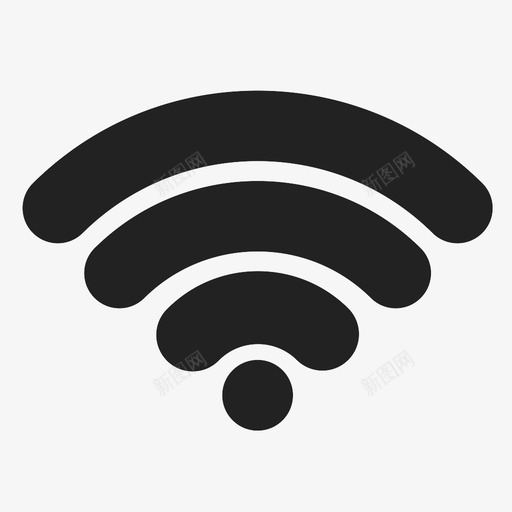 wifi-1svg_新图网 https://ixintu.com wifi-1