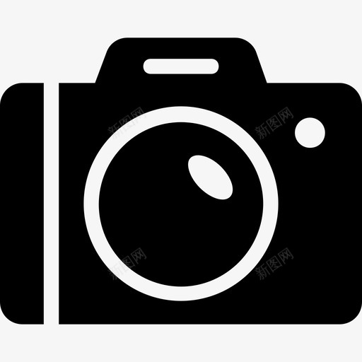 旅游相机数码相机图标svg_新图网 https://ixintu.com 夏季和旅行字形图标集 摄影 数码相机 旅游 照片 照片拍摄 相机
