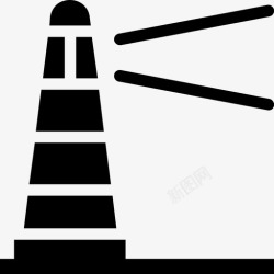 普利茅斯旅行信标灯塔图标高清图片