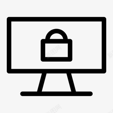 锁屏挂锁密码图标图标
