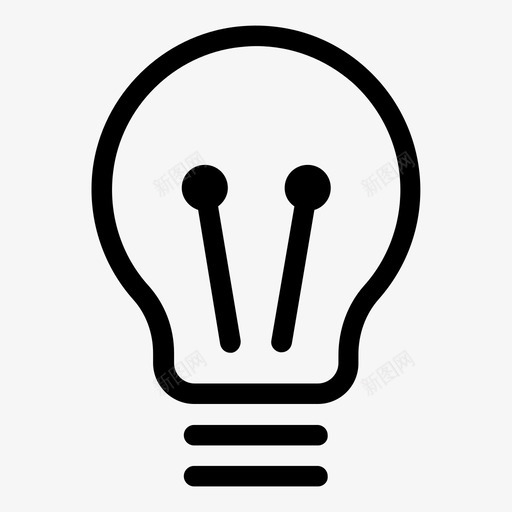机器人创意灯泡电图标svg_新图网 https://ixintu.com 创意 机器人创意 灯泡 电 能源