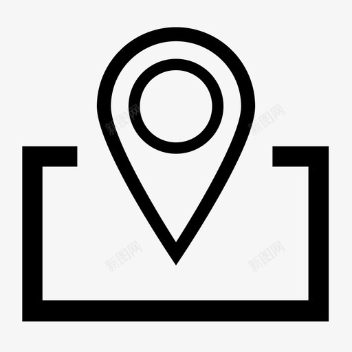 二期商城手机版地图svg_新图网 https://ixintu.com 二期商城手机版地图 icon