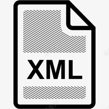 xml文件扩展名格式图标图标