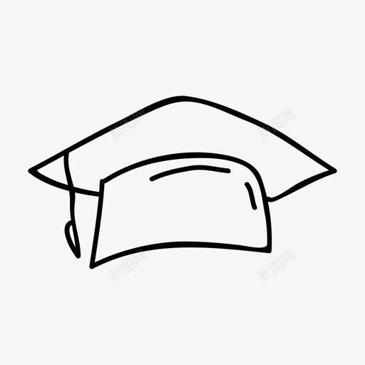 文凭教育毕业图标svg_新图网 https://ixintu.com 大学 学校 抵押贷款 教育 文凭 毕业