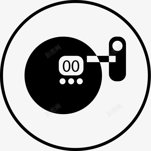 可燃气体探测器svg_新图网 https://ixintu.com 可燃气体探测器