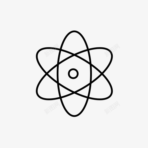 物理原子电子图标svg_新图网 https://ixintu.com 创业和办公 原子 商业 物理 电子 科学 逻辑