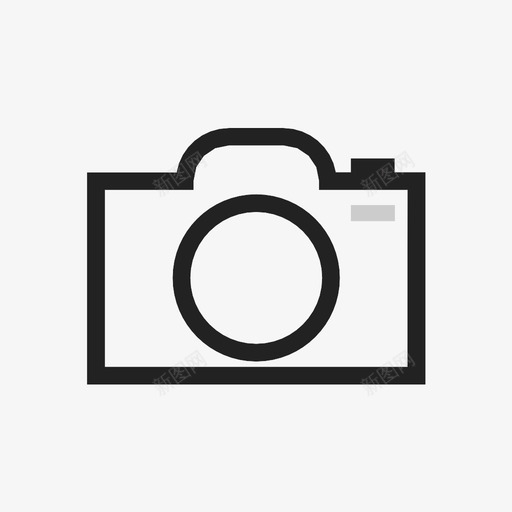 照相机摄影用户界面图标svg_新图网 https://ixintu.com 摄影 照相机 用户界面