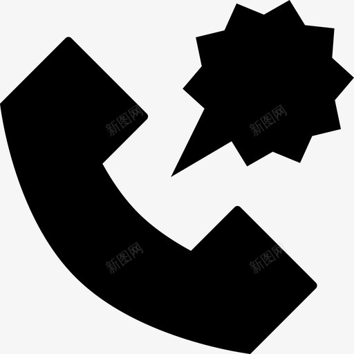 电话广告广告电话图标svg_新图网 https://ixintu.com 宣传 广告 电话 电话广告