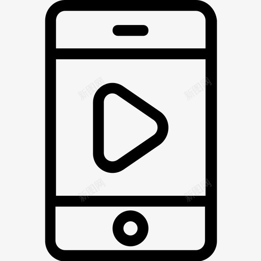 媒体移动移动媒体图标svg_新图网 https://ixintu.com 媒体 电影 移动 移动媒体 视频 酒店平滑线图标