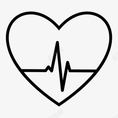 心率身体bpm图标图标