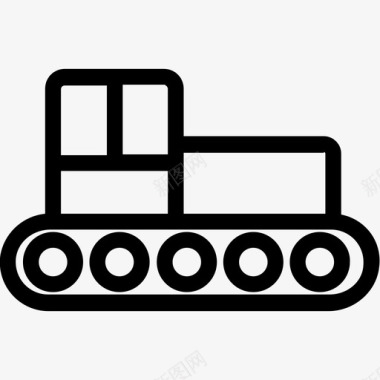 军用坦克陆军坦克战斗坦克图标图标