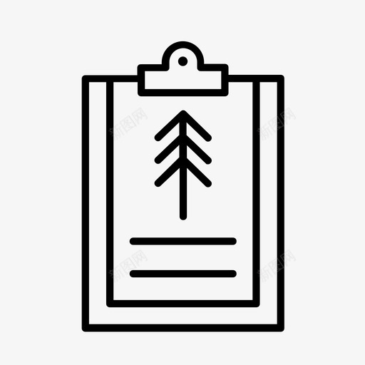 剪贴板探险露营图标svg_新图网 https://ixintu.com 剪贴板 探险 登山 自然 露营