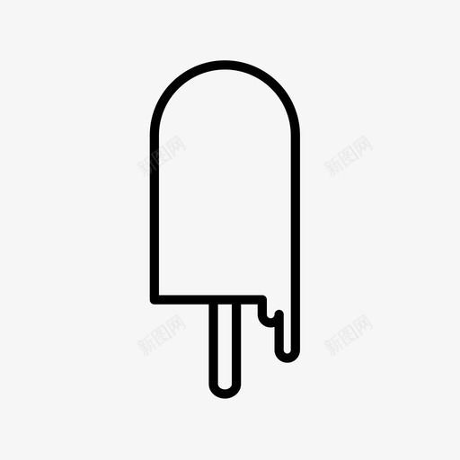 冰棒冰淇淋棒糖果图标svg_新图网 https://ixintu.com 冰棒 冰淇淋棒 糖果 食品