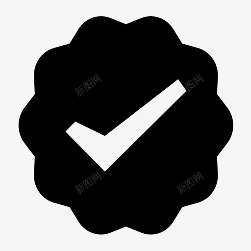 钉钉认证svg_新图网 https://ixintu.com 钉钉认证 icon