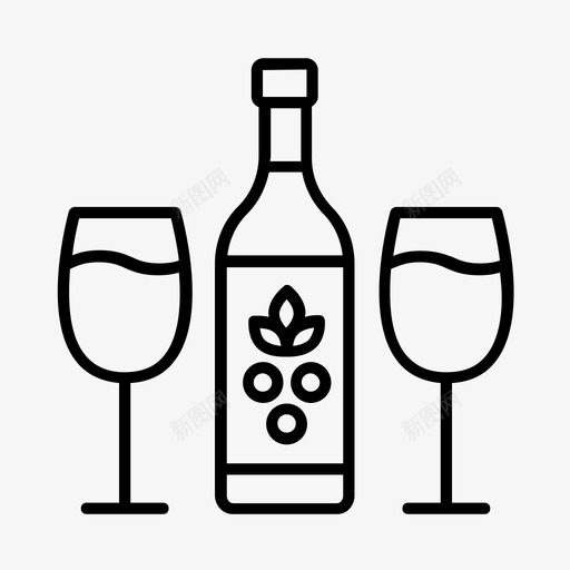 葡萄酒勾兑品酒图标svg_新图网 https://ixintu.com 勾兑 品酒 葡萄酒 酿酒