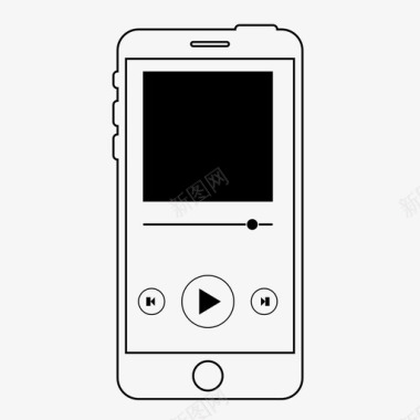 音乐应用程序播放spotify图标图标