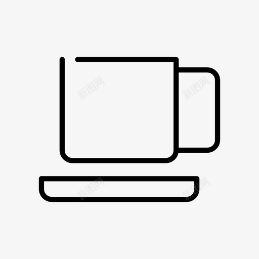 咖啡饮料咖啡杯图标svg_新图网 https://ixintu.com 互联网薄 咖啡 咖啡杯 饮料